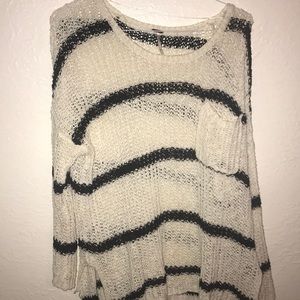 Free People striped sweater